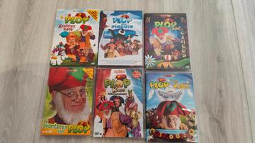 6x DVD van Kabouter Plop beschikbaar voor biedingen