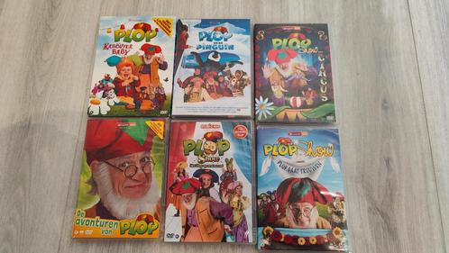6x DVD van Kabouter Plop, Cd's en Dvd's, Dvd's | Kinderen en Jeugd, Zo goed als nieuw, Tv non-fictie, Overige genres, Alle leeftijden