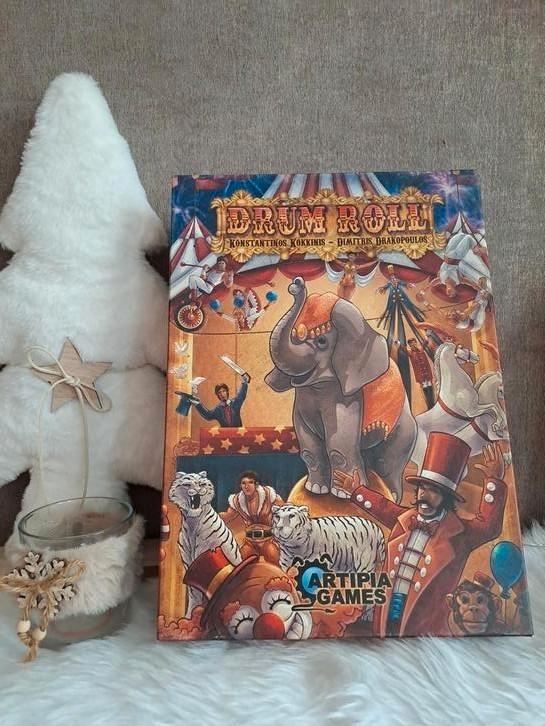 Drum roll heel mooi circus bordspel., Hobby en Vrije tijd, Gezelschapsspellen | Bordspellen, Zo goed als nieuw, Ophalen of Verzenden
