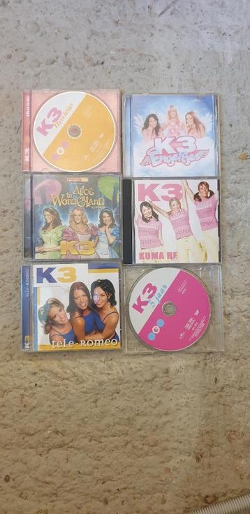 CD muziek K3 - 3 stuks