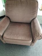 Zetel, 1 persoon, Huis en Inrichting, Zetels | Zetels, Ophalen, Gebruikt, Eenpersoons, Rechte bank