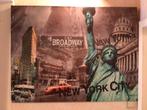 Canvas Broadway New York City muurdeco, Ophalen
