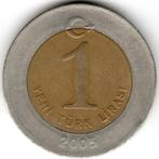 Turkije : 1 Lira 2005  KM#1169  Ref 15378, Verzenden, Overige landen, Losse munt