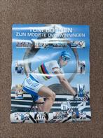 Poster Tom Boonen, Verzamelen, Rechthoekig Staand, Ophalen of Verzenden, Zo goed als nieuw, Sport