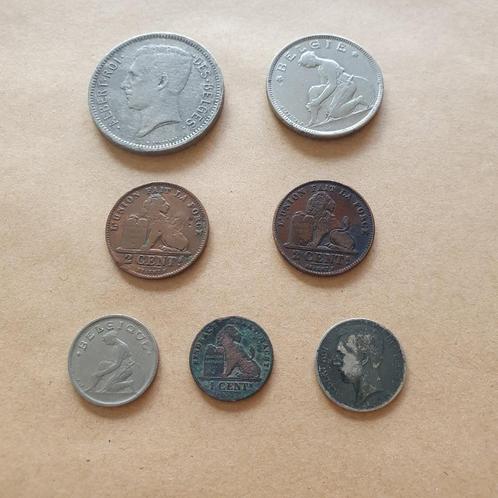 Lot 7 Belgische munten, Postzegels en Munten, Munten | België, Setje, Ophalen