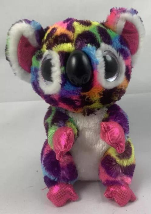 Ty Beanie Boos Boo Scout koala gliterogen knuffel 15 cm 2018, Kinderen en Baby's, Speelgoed | Knuffels en Pluche, Zo goed als nieuw