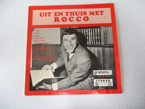 Gesigneerde LP van "Rocco Granata" Uit en Thuis met ROCCO., Cd's en Dvd's, Vinyl | Nederlandstalig, Gebruikt, Levenslied of Smartlap