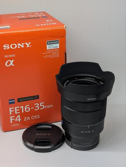 Sony FE16-35mm F4 ZA OSS, TV, Hi-fi & Vidéo, Photo | Lentilles & Objectifs, Comme neuf, Enlèvement ou Envoi