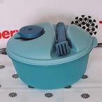 Salade Tupperware à emporter 1,5 L Nouveau, Enlèvement ou Envoi, Neuf, Bleu