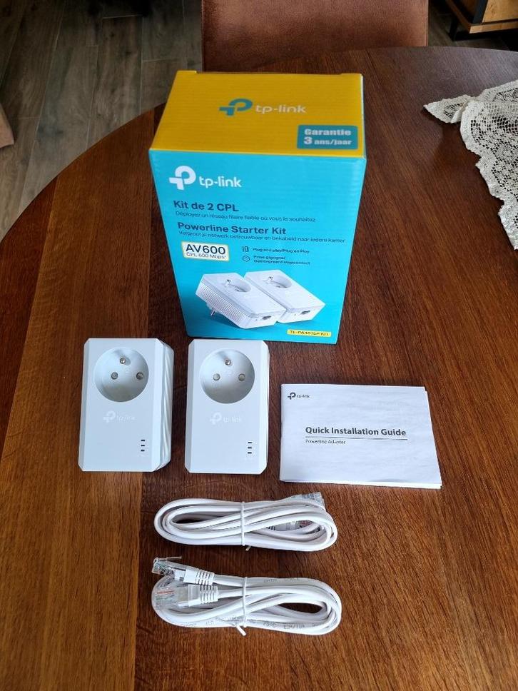 TP-Link powerline kit, Computers en Software, Powerlines, Zo goed als nieuw, Ophalen of Verzenden