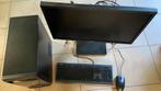 HP desktopcomputer windows 10pro + scherm + klavier + muis, Ophalen, Hp, Gebruikt, 8 GB