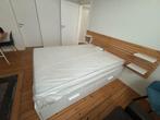 Lit Ikea Brimnes 140x200 avec matelas, Enlèvement, Comme neuf