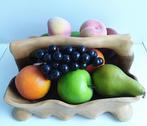 Gevulde schaal imitatie fruit, gratis verzending in België, Huis en Inrichting, Schaal, Ophalen of Verzenden, Zo goed als nieuw