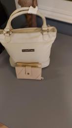 Handtas 28op20+portemonnee 13op10 leder  nieuwe, Handtassen en Accessoires, Tassen | Damestassen, Ophalen, Zo goed als nieuw, Handtas