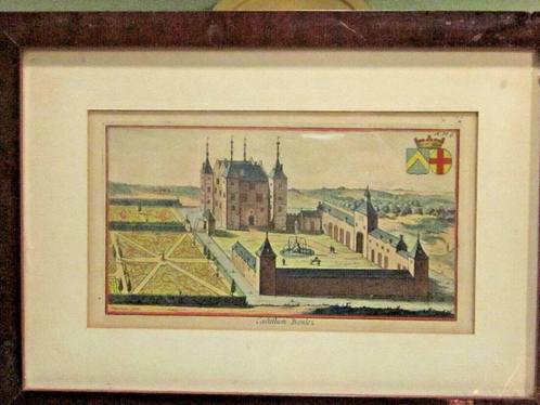 Bonlez Chaumont Gistoux Werreycken-Impden Haynin Bossu 17e, Antiek en Kunst, Kunst | Etsen en Gravures, Ophalen