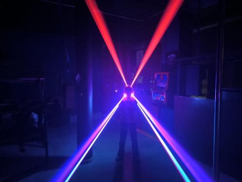 Nieuwe First Class 16W Fullcolor dpss Laser 50kpps, Ilda, Dm, Muziek en Instrumenten, Licht en Laser, Nieuw, Licht, Geluidgestuurd