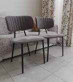 Eetkamerstoelen te koop, Huis en Inrichting, Stoelen, Ophalen, Gebruikt, Metaal, Vier