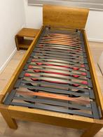Massief eiken bed Hasena 90x200, Huis en Inrichting, Slaapkamer | Bedden, Ophalen, 90 cm, Eenpersoons, Zo goed als nieuw