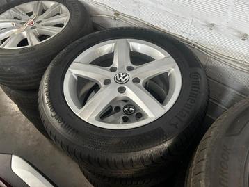 VW Touareg wielen + winterbanden 255 55 R18 beschikbaar voor biedingen