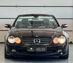 Mercedes SL 350 Full Full 2005  207.000km carnet complet, Automaat, Cabriolet, Zwart, Leder