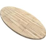Tafelblad | verjongd | eiken tafel | eettafel | tafel | eike, Ophalen, Nieuw, Ovaal, Eikenhout
