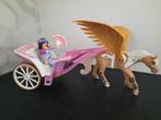 Playmobile pegasuspaard met koets en prinses, Kinderen en Baby's, Speelgoed | Playmobil, Ophalen, Zo goed als nieuw