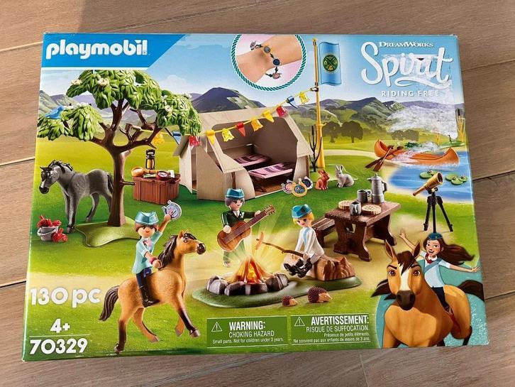 Playmobil 70329 - Dreamworks Spirit Paardenkamp, Kinderen en Baby's, Speelgoed | Playmobil, Zo goed als nieuw, Complete set, Ophalen of Verzenden