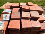 Mooie authentieke terracotta tegels plavuizen, Ophalen, Zo goed als nieuw, Plavuizen