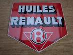 Reclamebord Huiles Renault, Ophalen of Verzenden, Nieuw, Auto's
