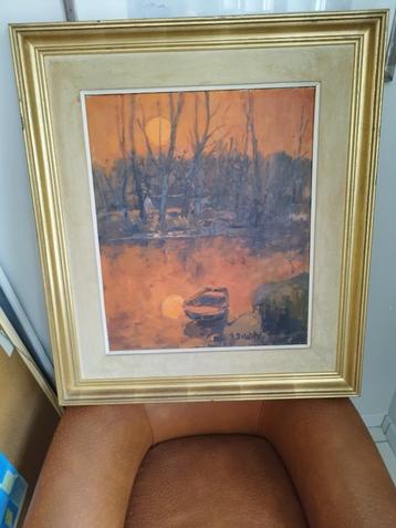 Peinture signée (de Wilde), Enlèvement ou Envoi