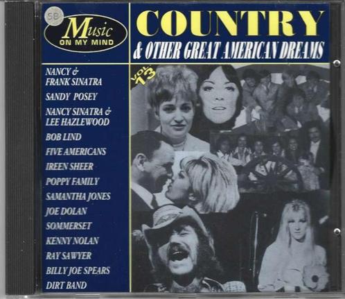 CD Music on my Mind Country & Other Great American Dreams, Cd's en Dvd's, Cd's | Pop, Zo goed als nieuw, 1980 tot 2000, Ophalen
