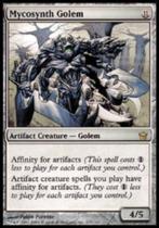Mycosynth Golem - 5DN - MTG -  GD, Hobby en Vrije tijd, Ophalen of Verzenden