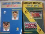 Jaarboeken voetbal: 1992-1993, 1993-1994, Boeken, Sportboeken, Ophalen of Verzenden, Gelezen, URBSFA