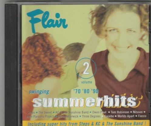 CD Flair Summerhits Vol 2 Swinging ’70 ‘80 ‘90, Cd's en Dvd's, Cd's | Verzamelalbums, Zo goed als nieuw, Dance, Ophalen of Verzenden