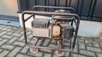 Generator met goede Robin EY20 5pk benzinemotor beschikbaar voor biedingen