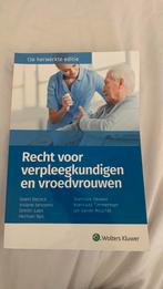 Recht verpleegkundigen en vroedvrouwen, Ophalen of Verzenden, Zo goed als nieuw