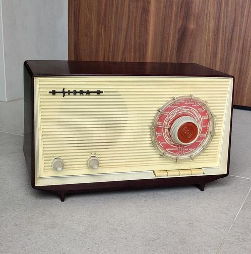 Prachtige 50's bakelieten Siera buizenradio, Audio, Tv en Foto, Radio's, Gebruikt, Ophalen