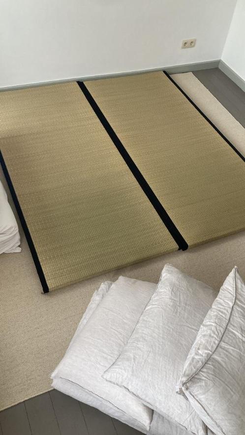 Tatami japonais, Huis en Inrichting, Slaapkamer | Matrassen en Bedbodems, Zo goed als nieuw, Bedbodem, 90 cm, 200 cm, Eenpersoons