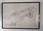Degas-Nu couché - 1865, magnifique impression offset, Enlèvement