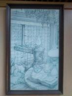 wanddecoratie-kunstprint Andres Orpinas;Anton Pieck, Antiek en Kunst, Ophalen