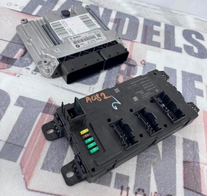 ECU + BCM bmw 3 F30 F31 DDE8573258 0281019679 6135931717301, Auto-onderdelen, Elektronica en Kabels, BMW, Ophalen of Verzenden