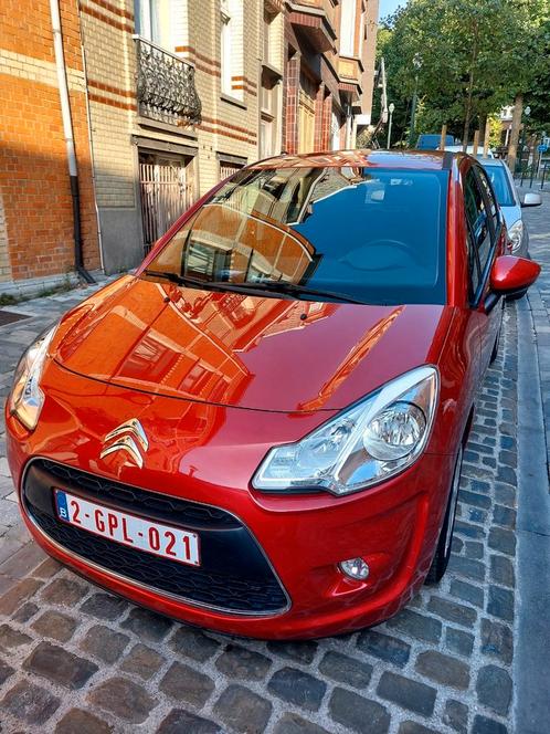 Citroën C3, Auto's, Citroën, Particulier, C3, Benzine, Euro 5, Stadsauto, 5 deurs, Rood, Zwart, Overige bekleding, Ophalen