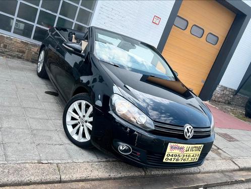 Volkswagen Golf 6 cabriolet 1.6 tdi 2013 année 0032478767323, Auto's, Volkswagen, Bedrijf, Te koop, Golf, ABS, Adaptieve lichten