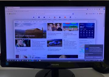 Beeldscherm, printer, draadloos toetsenbord en muis beschikbaar voor biedingen