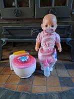 Baby born meisjes met potje, Kinderen en Baby's, Speelgoed | Poppen, Ophalen of Verzenden, Zo goed als nieuw