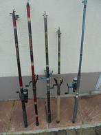 5 werphengels, Watersport en Boten, Hengelsport | Algemeen, Ophalen, Gebruikt, Overige typen