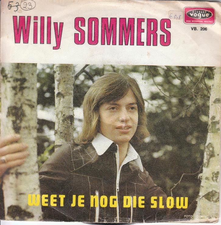 Diverse vinylsingles van Willy Sommers, Cd's en Dvd's, Vinyl Singles, Single, Nederlandstalig, 7 inch, Verzenden