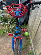 Spiderman fiets met  zijwielen, Fietsen en Brommers, Ophalen, Zo goed als nieuw