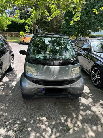 Smart Fortwo automatique 2006 décapotable, Autos, Argent ou Gris, Achat, Noir, Automatique
