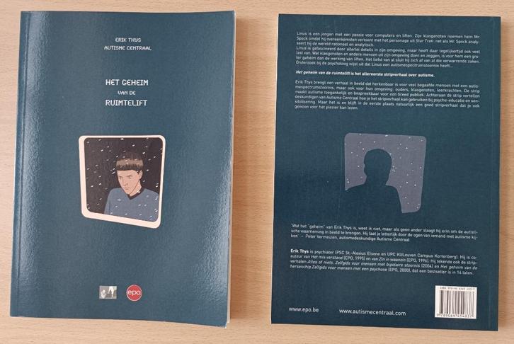 Stripverhaal autisme 'Het geheim van de ruimtelift', Boeken, Stripverhalen, Nieuw, Eén stripboek, Ophalen